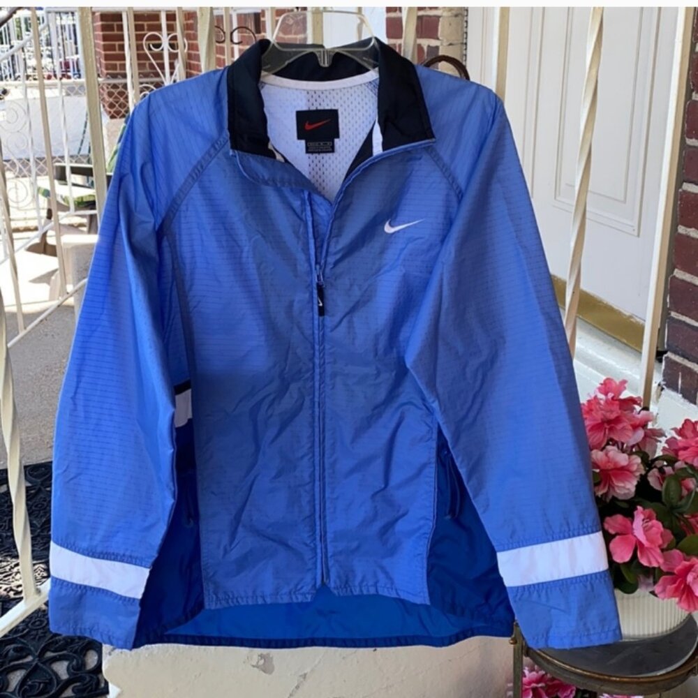 Nike Blue Wind Breaker Women's Size Medium